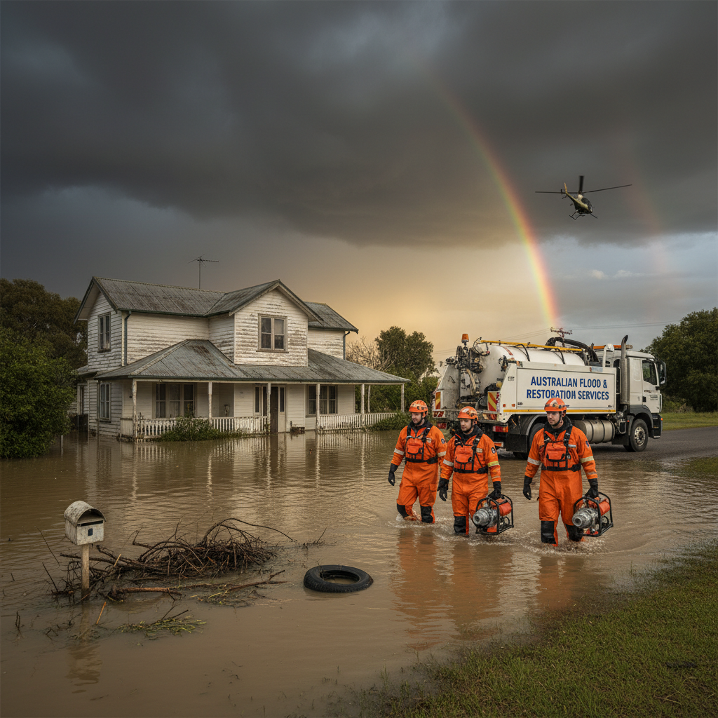 Expert water damage and flood restoration services across Au...