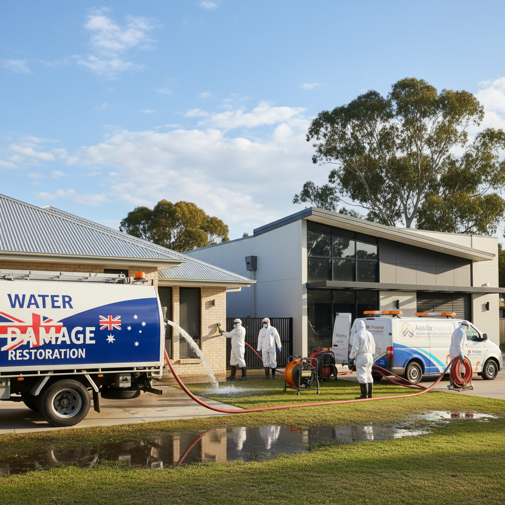Expert water damage restoration services protecting Australi...