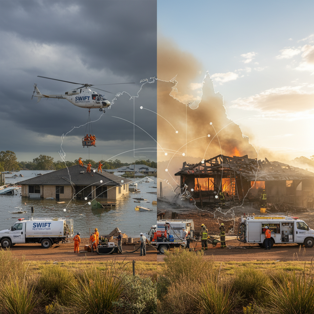 Swift Professional Restoration Services for Water and Fire D...