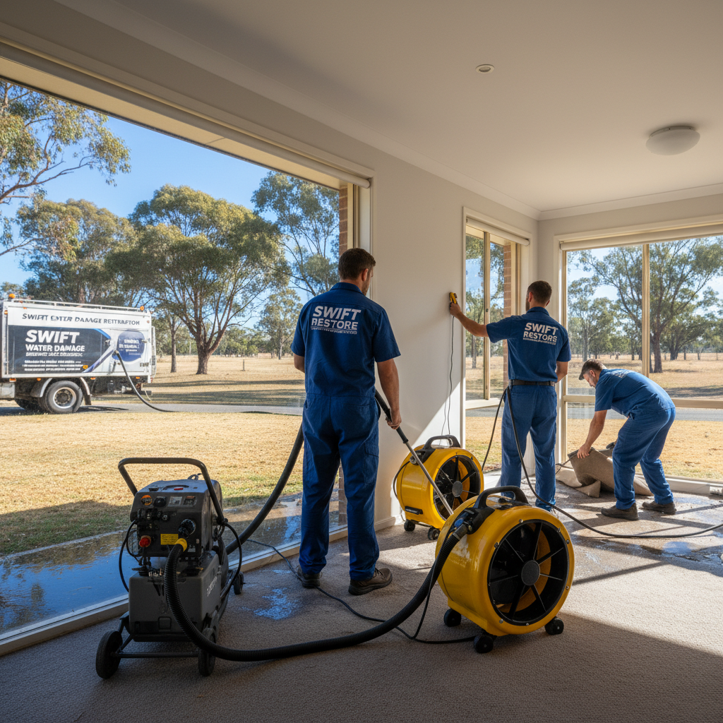 Swift, Expert Water Damage Restoration Safeguards Australian...